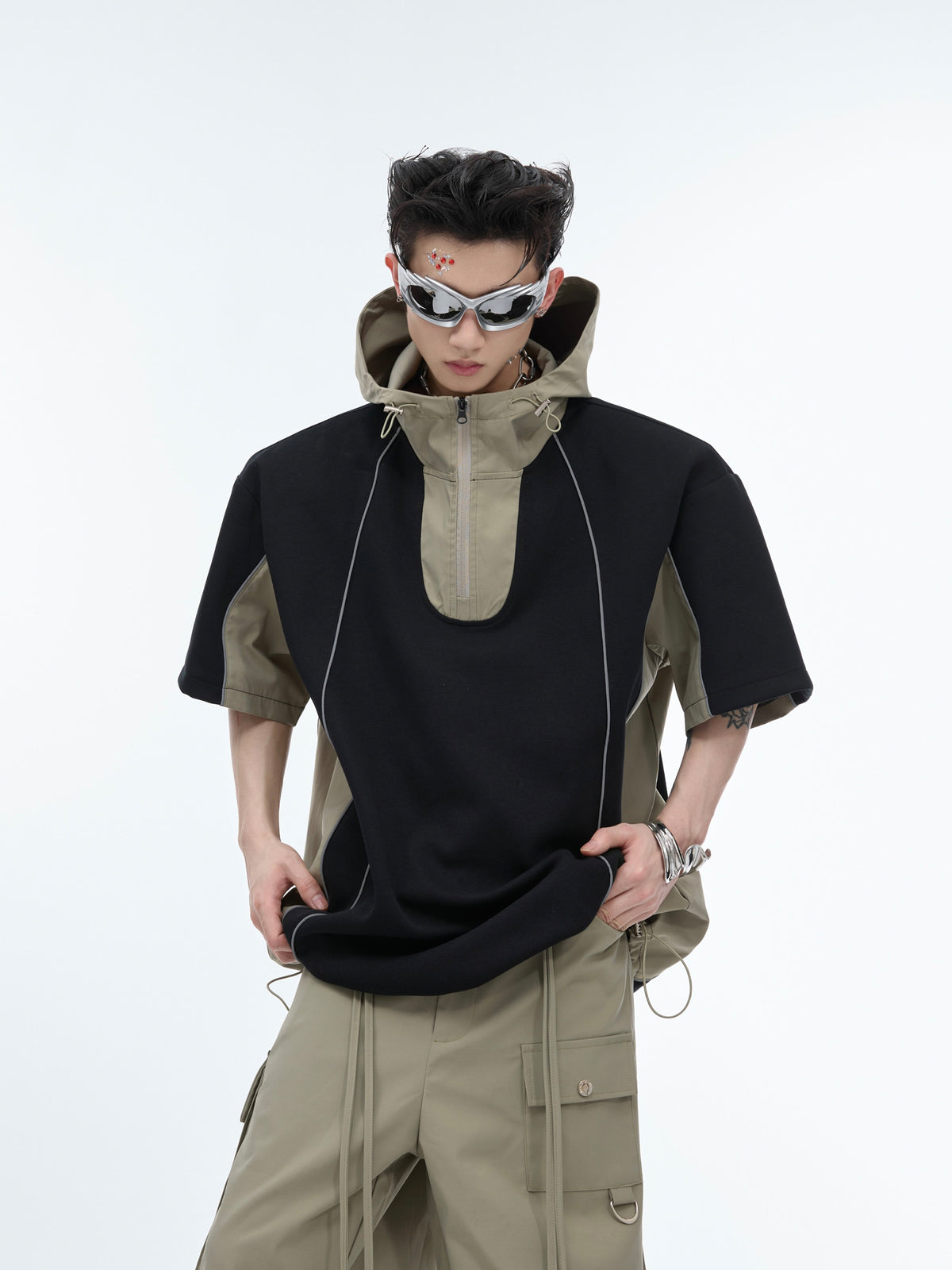 Deconstructed Cotton Top or Cargo Pants - variant image 6