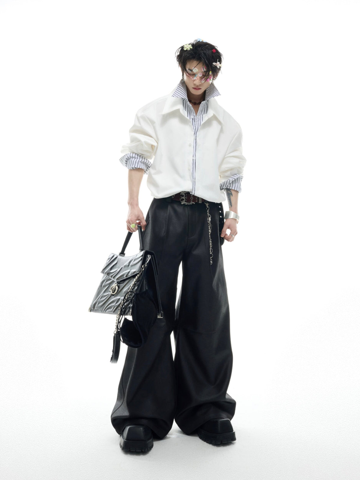 Striped Color-Block Shirt - product image 5