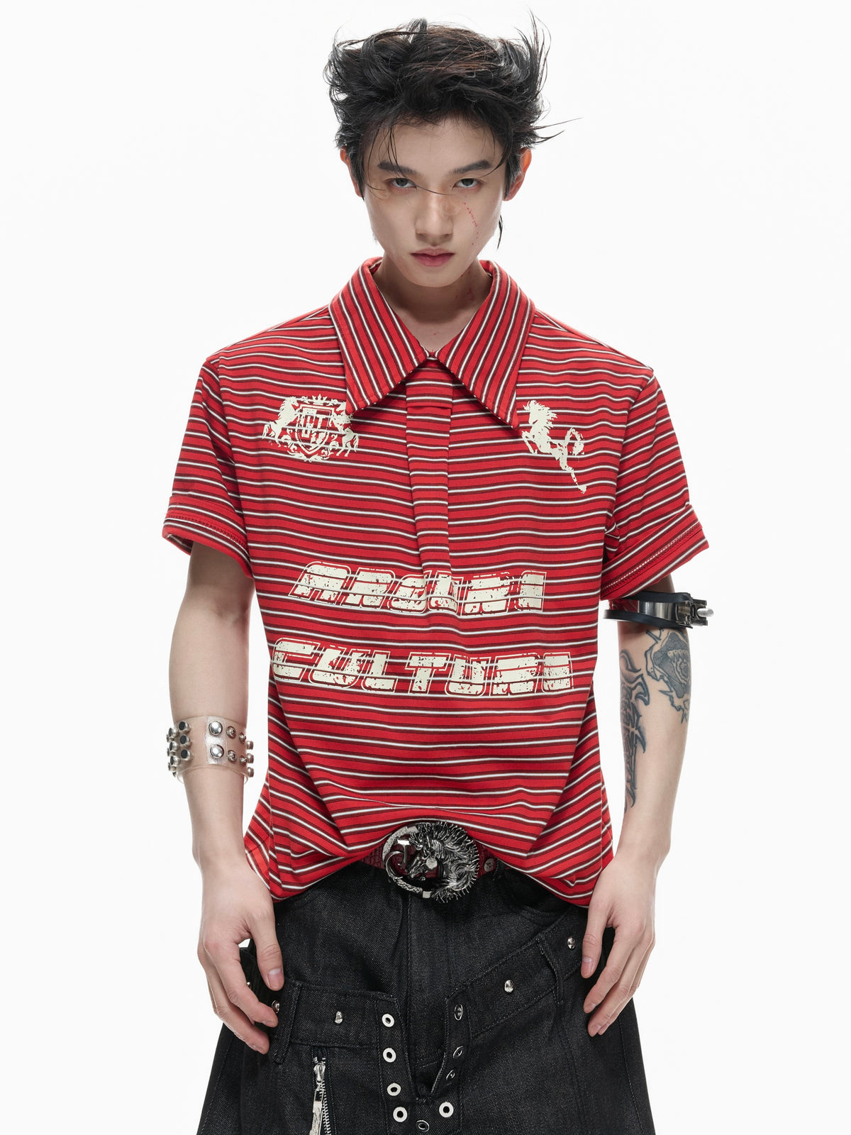 Contrast Stripe Polo Shirt - product image 5