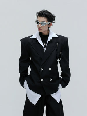 Relaxed Cotton Notch-Lapel Suit Set - product image 5