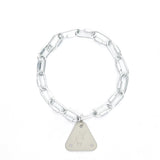 Metal Triangle Logo Pendant Necklace - product image 5