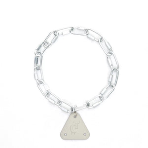Metal Triangle Logo Pendant Necklace - product image 5