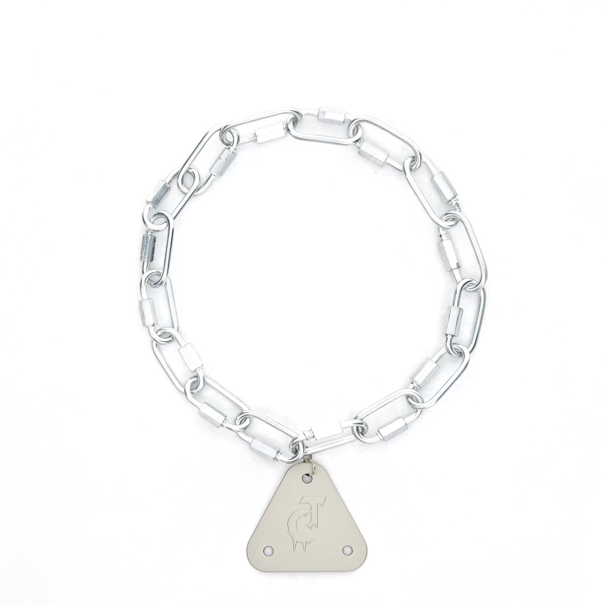 Metal Triangle Logo Pendant Necklace - product image 5
