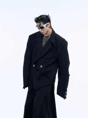 Deconstructed Oversized Suit Jacket - product image 2