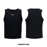 Asymmetric Faux-Layer Ribbed Tank - product image 5