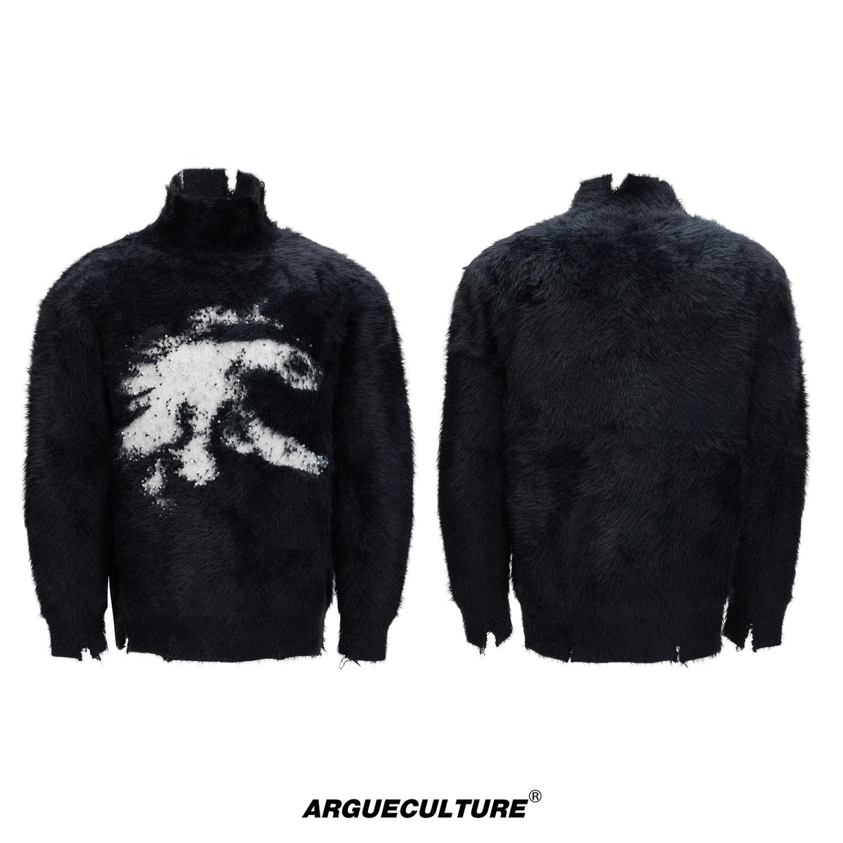 Deconstructed Wool-Blend Mock-Neck Knit - product image 5