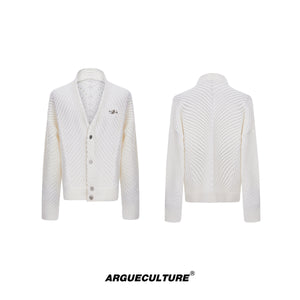 Oversized V-Neck Knit Cardigan - product image 5