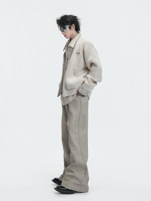 Faux-Layered Wool Cashmere Cardigan - product image 2