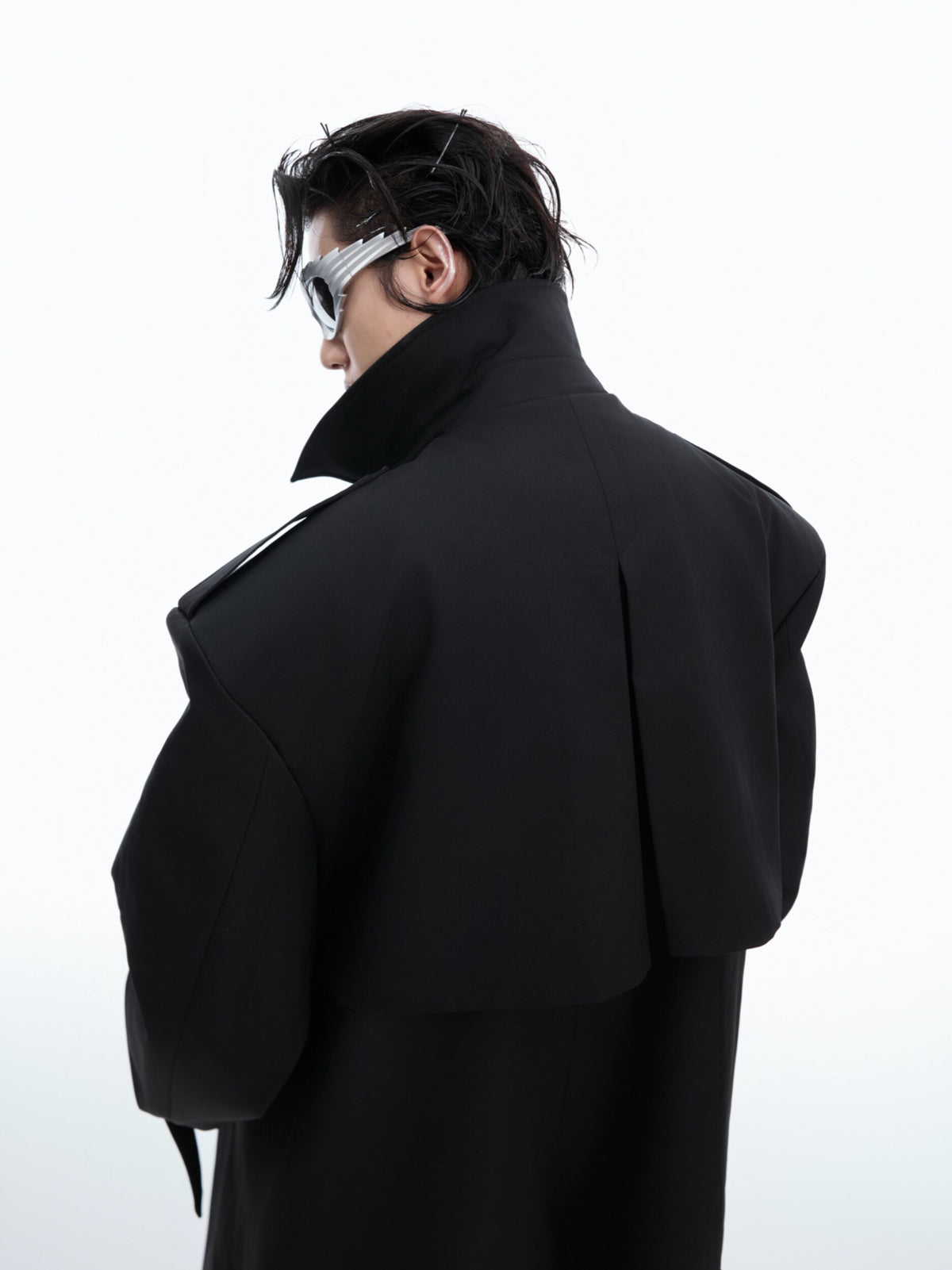 Deconstructed Double-Breasted Long Coat - product image 5