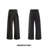 Embroidered Pleated Wide-Leg Trousers - product image 5