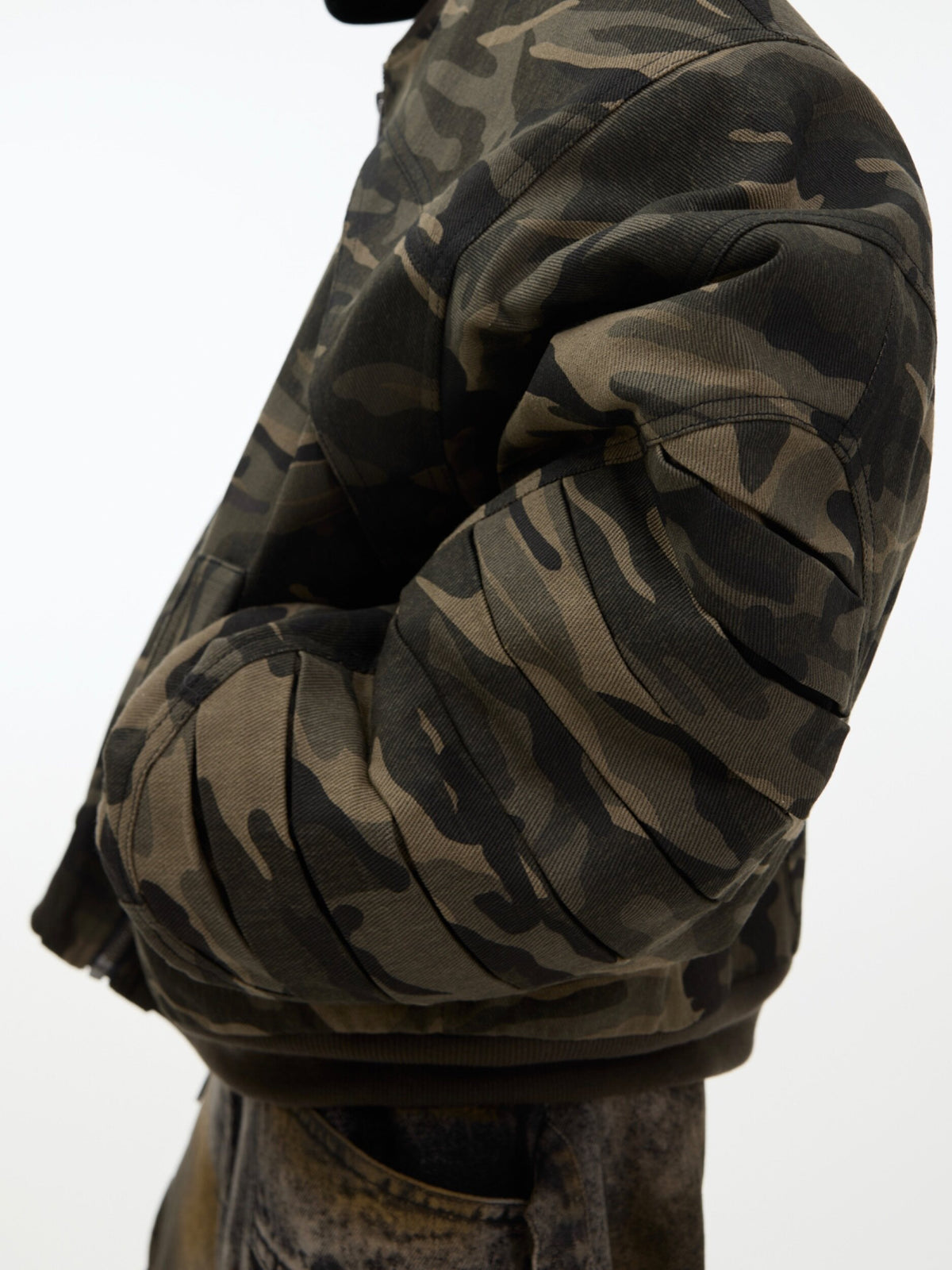 Camouflage Cotton Bomber Jacket - product image 5