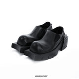 Round-Toe Platform Derby Shoes - product image 5