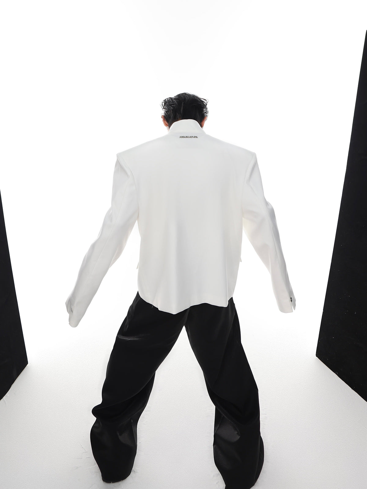 Metal-Clasp Stand-Collar Jacket - product image 5