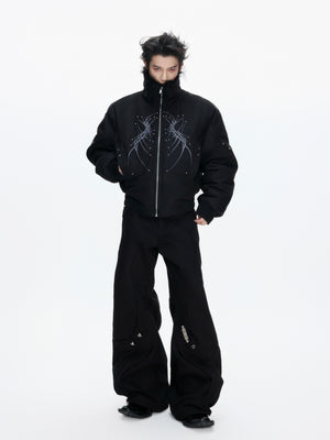 Heavyweight Embroidered Cropped Jacket - product image 4