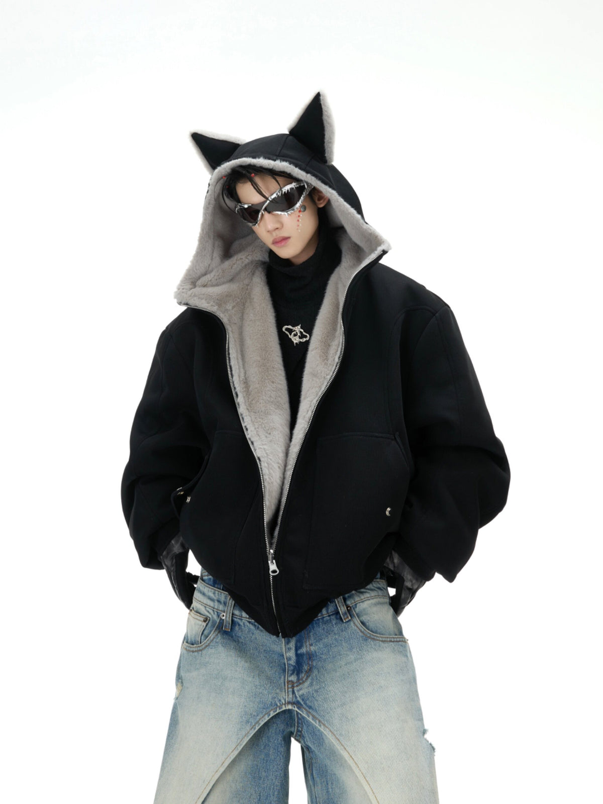Reversible Hooded Quilted Jacket - product image 1