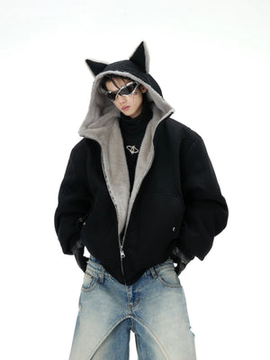 Reversible Hooded Quilted Jacket - product image 1