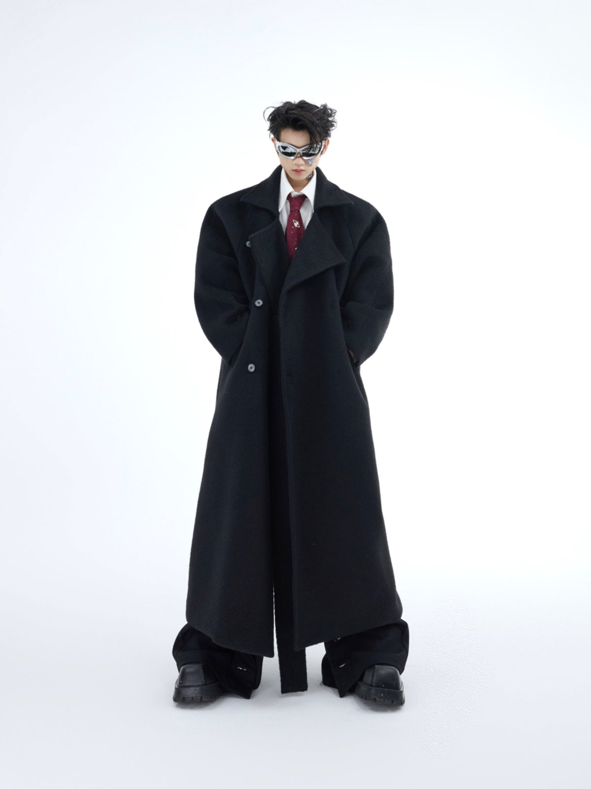 Longline Wool-Blend Overcoat - product image 3