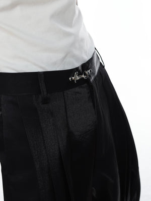 High-Rise Straight-Leg Trousers - product image 3