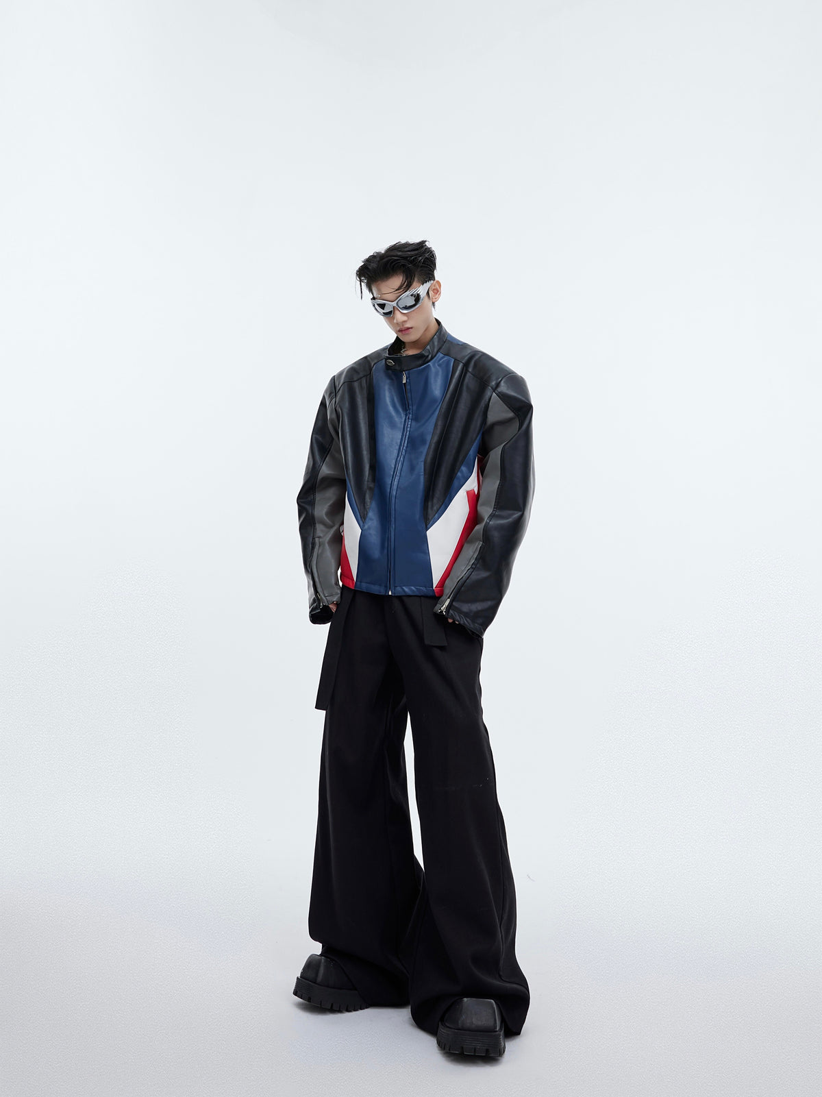 High-Waist Relaxed Utility Trousers - product image 5