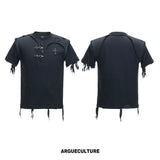 Distressed Ribbed Henley T-Shirt - variant image 7