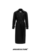 Deconstructed PU Leather Long Coat - product image 4