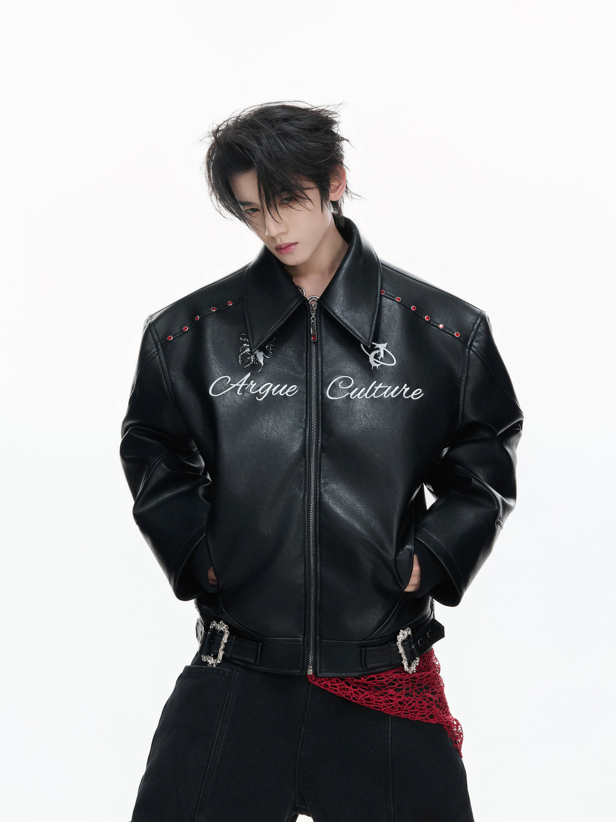 Faux Leather Moto Jacket - product image 2
