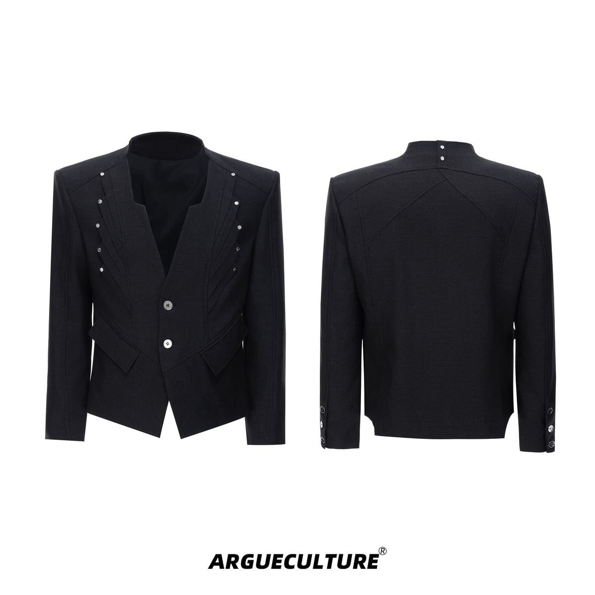 Deconstructed Wool-Blend Tailored Suiting - product image 5