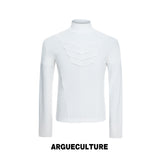 Structured Pleated Mock-Neck Top - product image 5