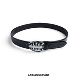 Metal Spine Buckle Cowhide Belt - product image 5