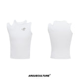 Cutout Metal-Detail Tank Vest - product image 5