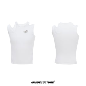Cutout Metal-Detail Tank Vest - product image 5