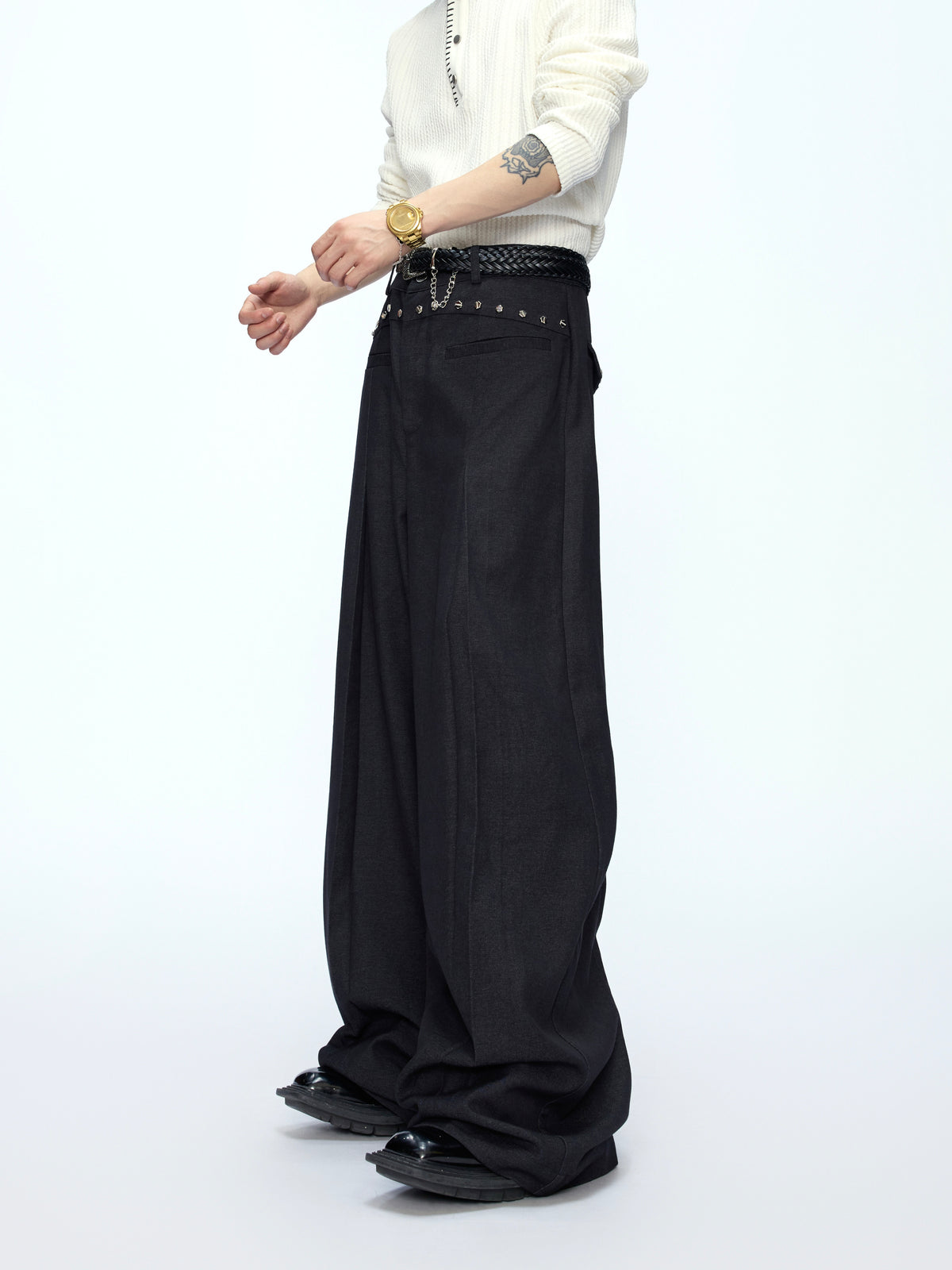 Deconstructed Wool-Blend Tailored Suiting - product image 5