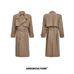 Deconstructed Double-Breasted Trench Coat - product image 5