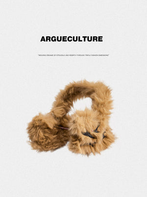 Faux Fur Thorn-Splice Earmuffs - product image 1