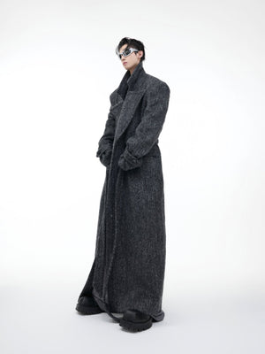 Belted Double-Breasted Wool-Blend Coat - product image 4