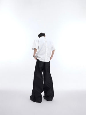 Deconstructed Metal Accent Oversized T-Shirt - product image 4