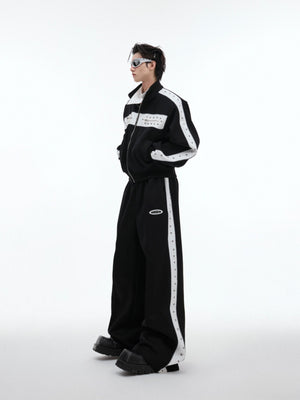 Relaxed Studded Zip Hoodie - product image 2