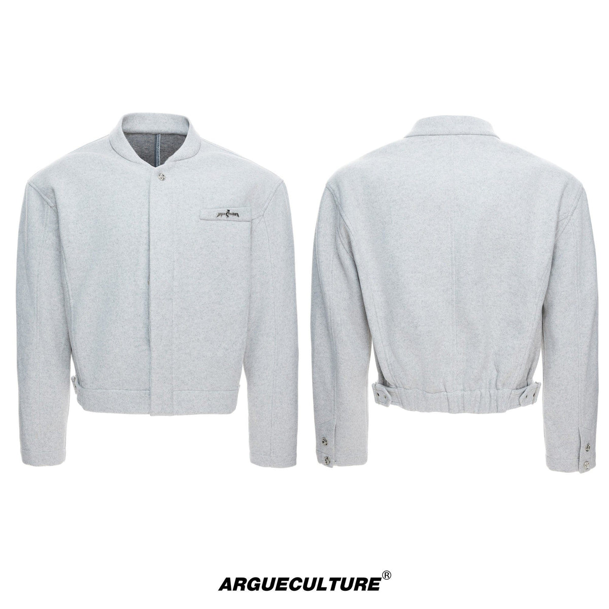 Cotton-Wool Cropped Jacket - product image 5