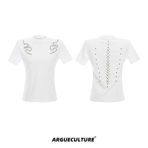 Rivet Spine Slim T-Shirt - product image 5