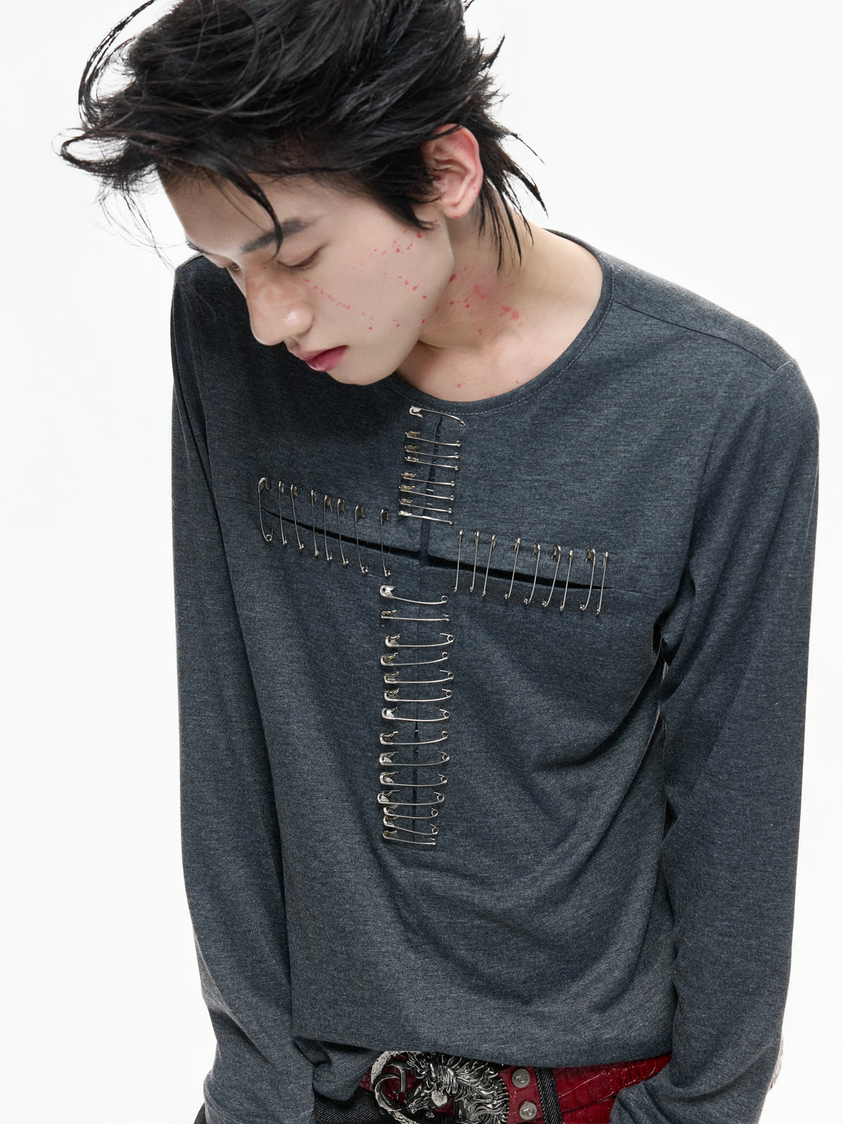 Pin Cross Long-Sleeve Top - product image 4