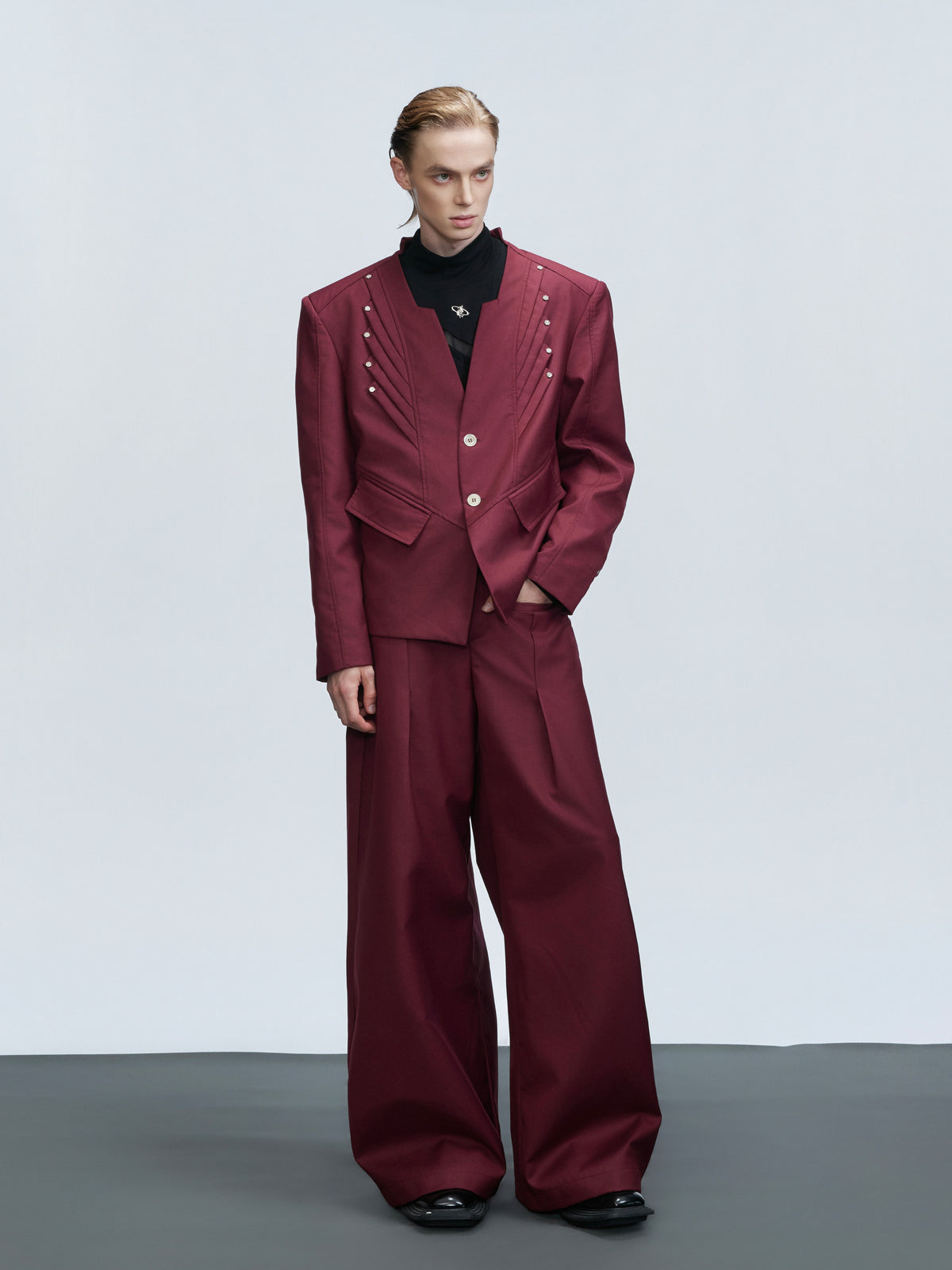 Deconstructed Cotton-Wool Suit Set - product image 1