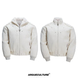 Washed Canvas Fleece-Lined Cropped Jacket - product image 5
