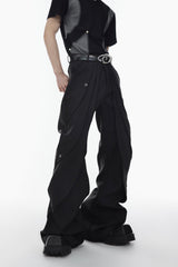High-Rise Button-Detail Trousers - product image 5