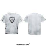 Hand-Painted Colorblock Shoulder T-Shirt - product image 5