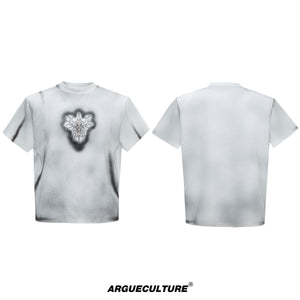 Hand-Painted Colorblock Shoulder T-Shirt - product image 5