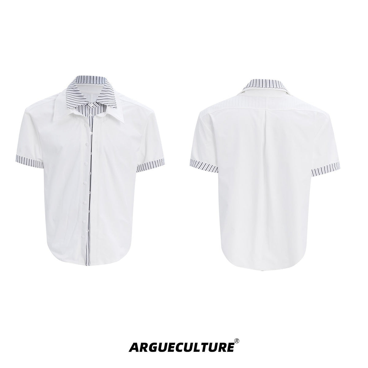 Striped Color-Block Shirt - product image 5