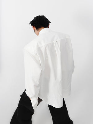 Metal Stud Cropped Shirt - product image 2