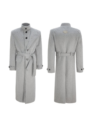 Deconstructed Wool-Blend Long Coat - product image 3