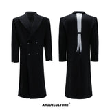 Asymmetric Wool-Blend Long Coat - product image 5
