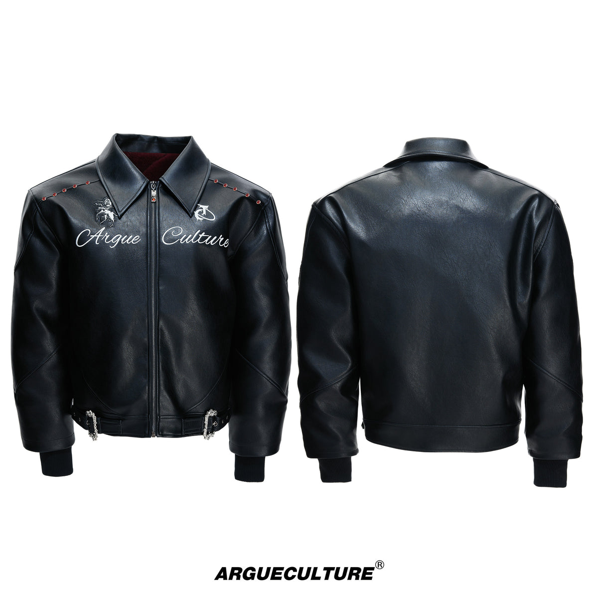 Faux Leather Moto Jacket - product image 5
